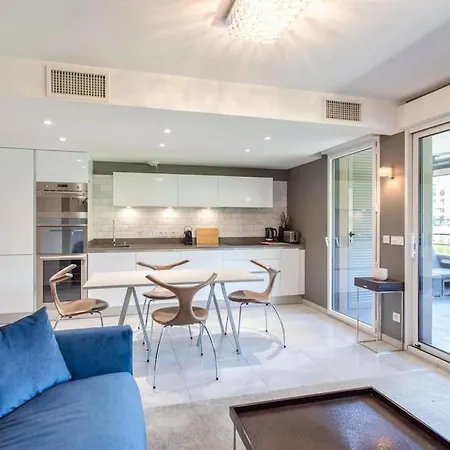 C2 - 2 Bdr Montfleury - Pool, Garage, Terrace & Ac Daire Cannes